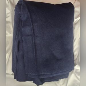 NWOT Navy Pure Wool Suiting - 7 Yards/ 58W